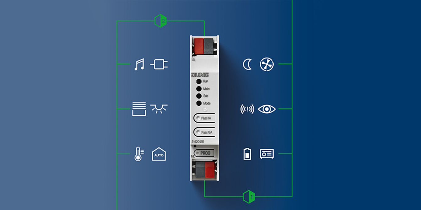 KNX Bereichs- und Linienkoppler bei DC Elektromeisterbetrieb in Mannheim